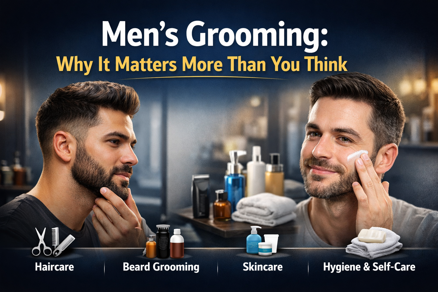 Men’s Grooming: Why It Matters More Than You Think