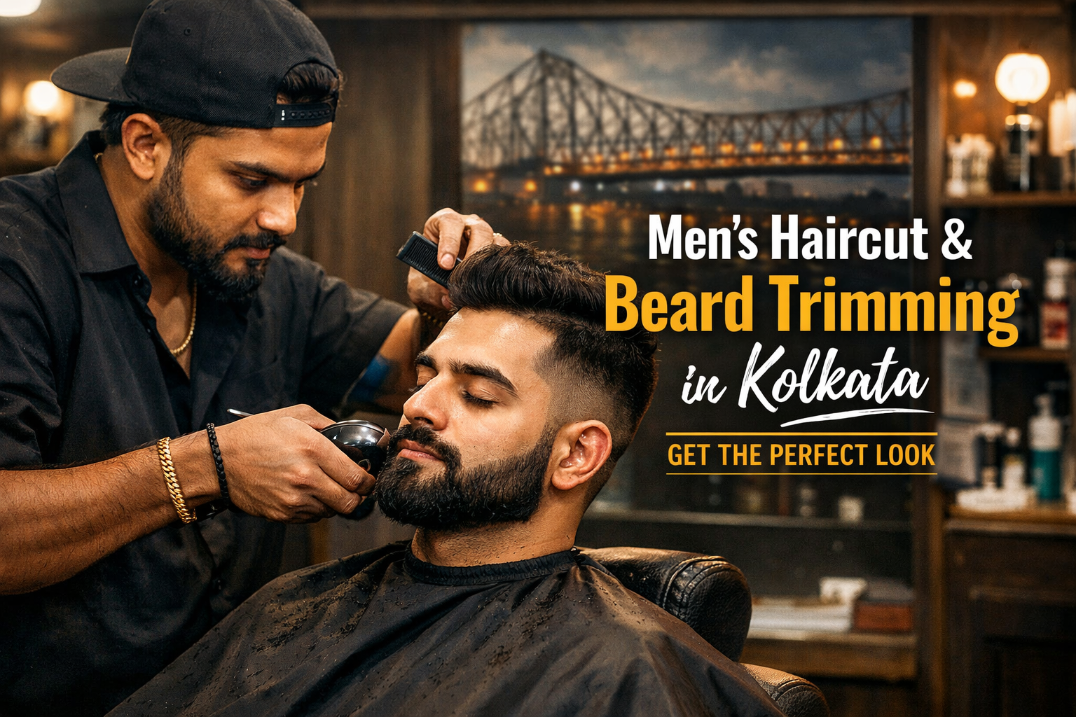 Men’s Haircut and Beard Trimming in Kolkata: Get the Perfect Look