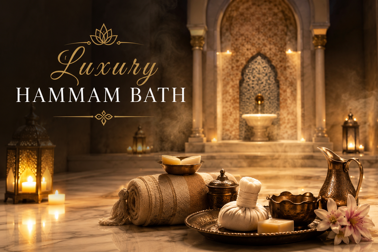 Luxury Hammam Bath: The Ultimate Wellness Ritual for Mind, Body & Skin