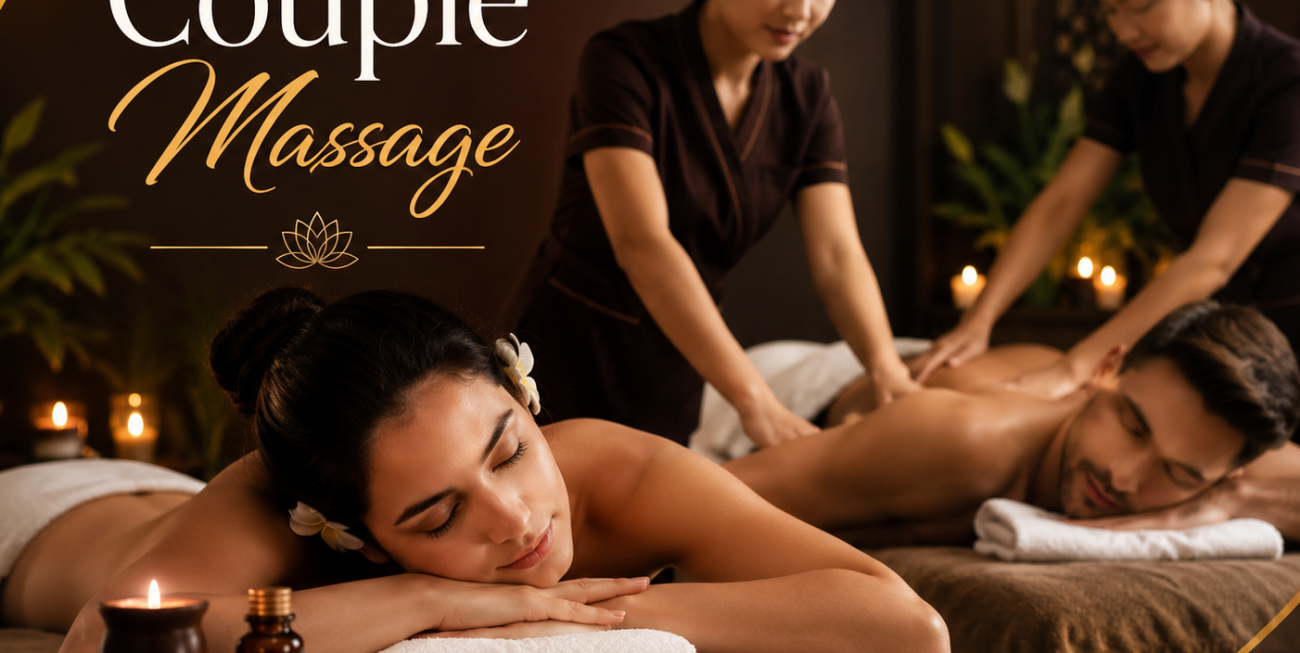 Couple Massage: A Shared Journey of Relaxation, Wellness & Connection