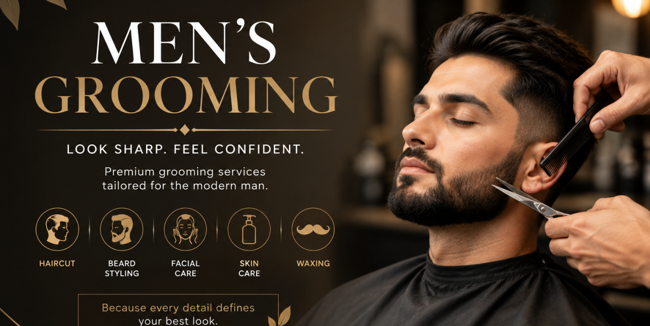 Men's Grooming Services: Elevate Your Style with Professional Care & Timeless Confidence