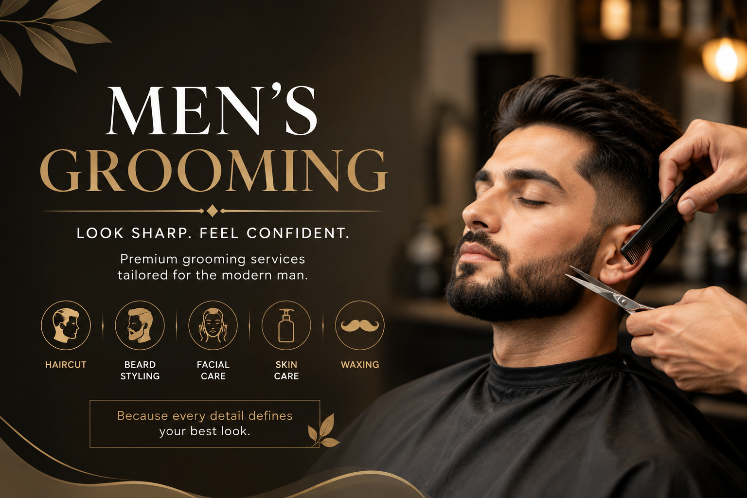 Men's Grooming Services: Elevate Your Style with Professional Care & Timeless Confidence