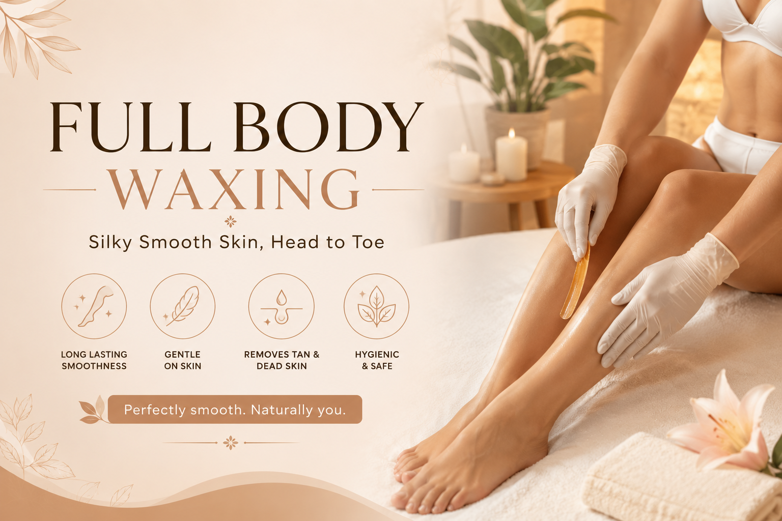 Full Body Waxing: The Complete Hair Removal Solution for Smooth, Beautiful & Confident Skin