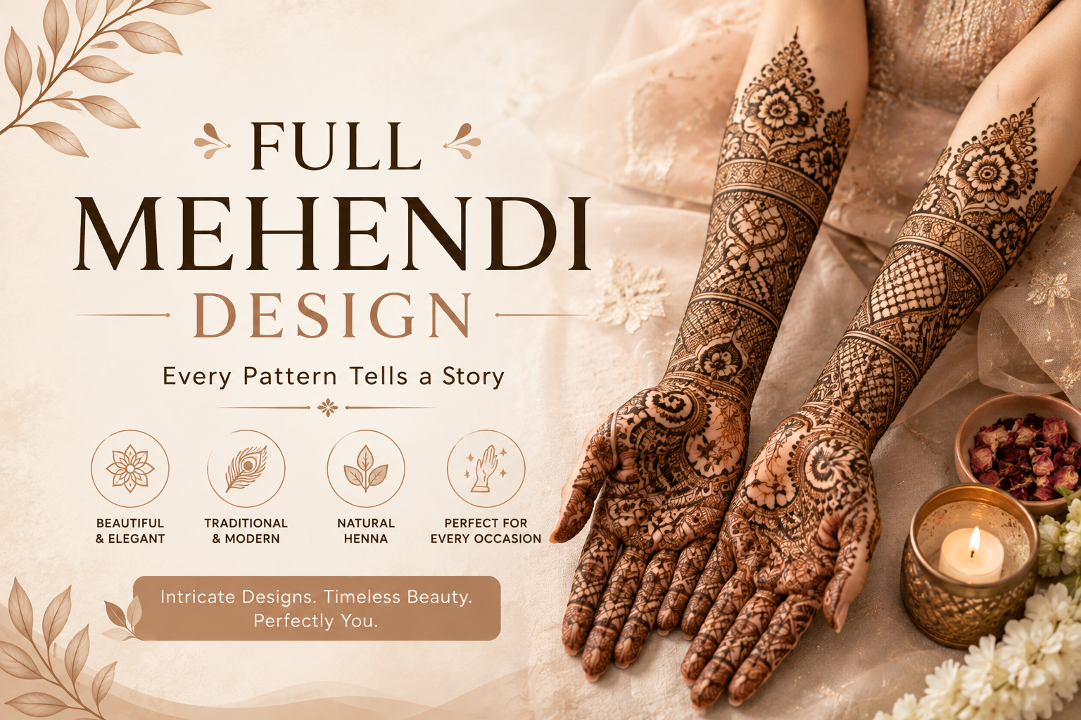 Mehendi Design: Celebrate Every Occasion with the Beauty of Timeless Henna Art