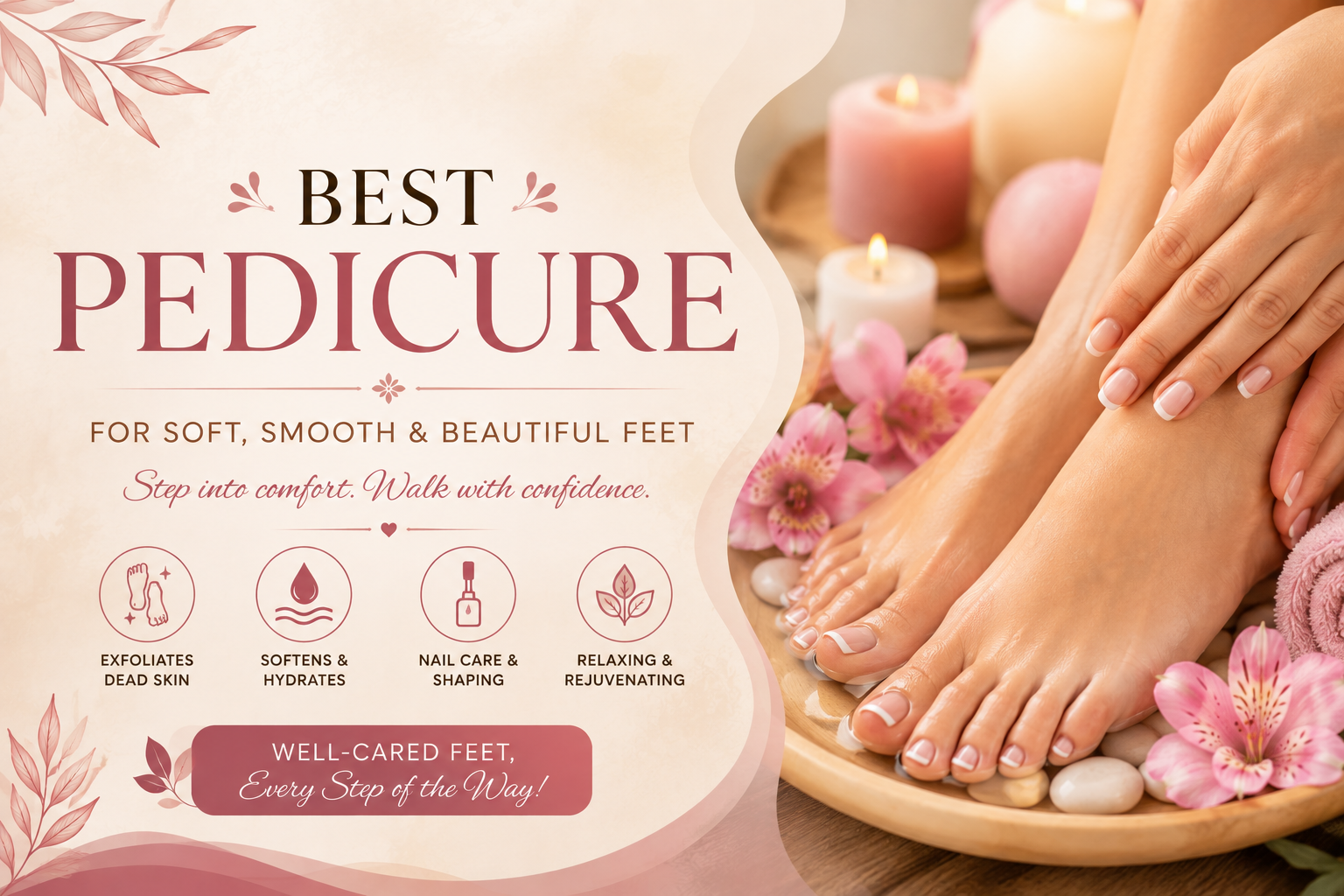 Best Pedicure: The Perfect Treatment for Healthy, Beautiful & Well-Groomed Feet
