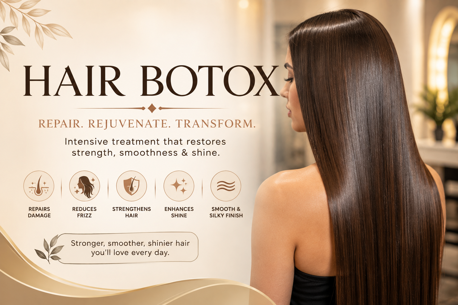 Hair Botox: The Advanced Hair Restoration Treatment for Smooth, Healthy & Beautiful Hair