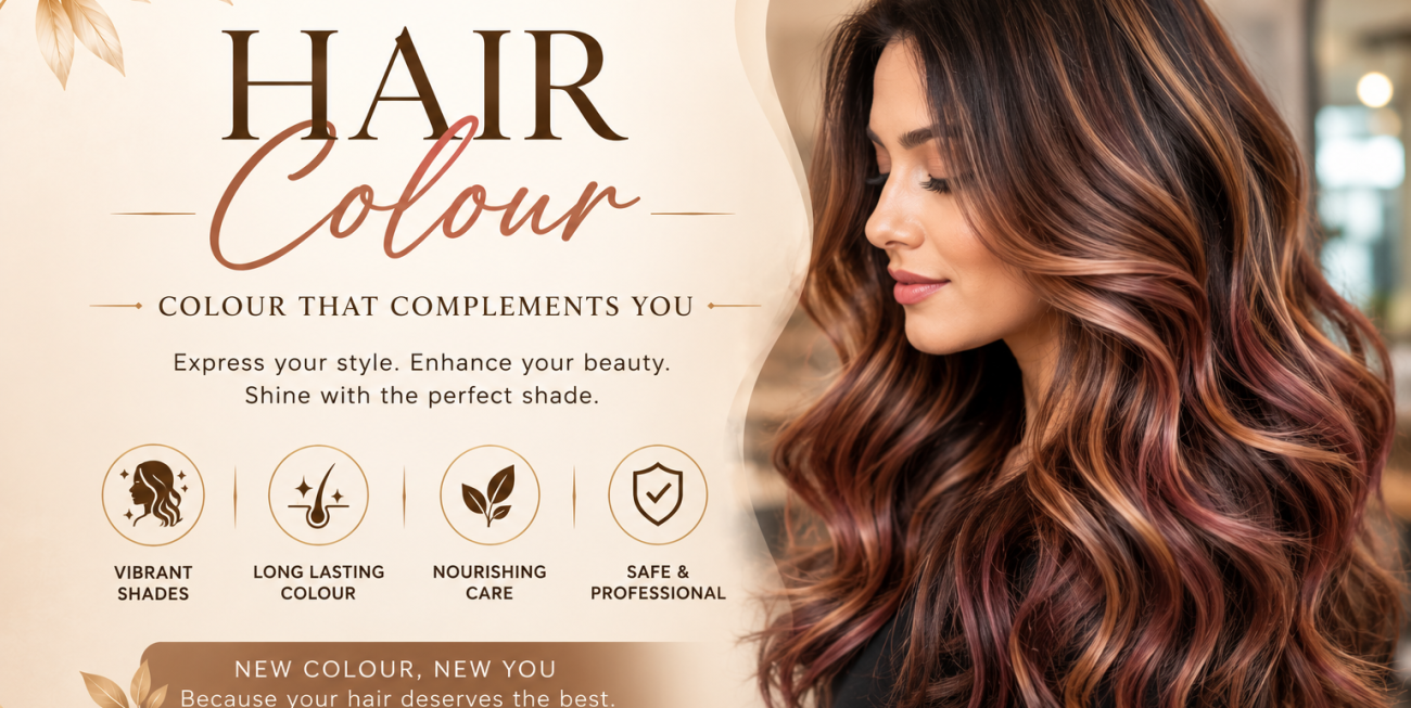 Hair Colour: Express Your Personality with Vibrant, Healthy & Beautiful Hair