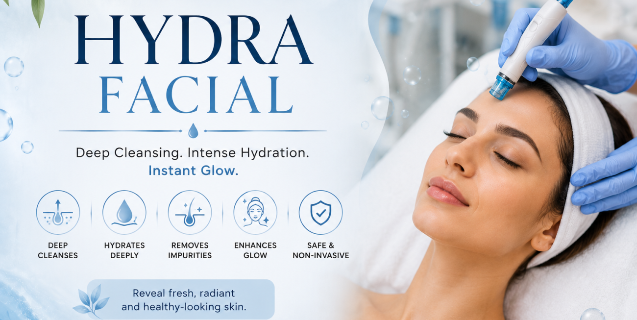 Hydra Facial: The Advanced Skincare Treatment for Deep Hydration & Lasting Radiance