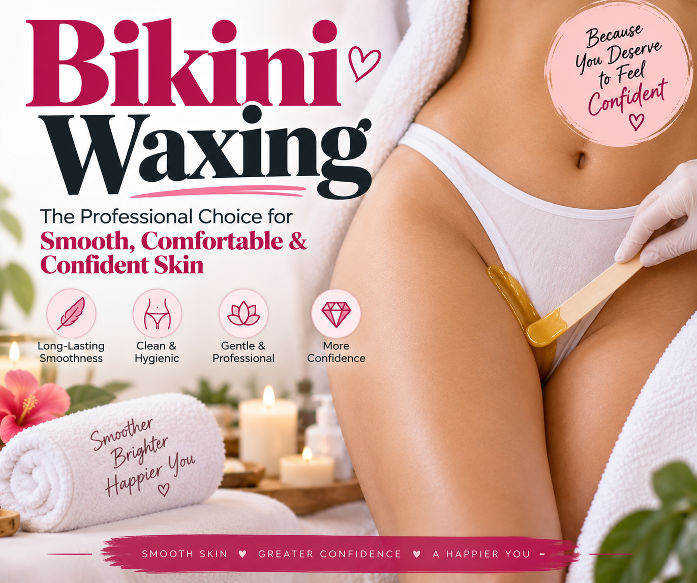 Bikini Waxing: The Professional Choice for Smooth, Comfortable & Confident Skin